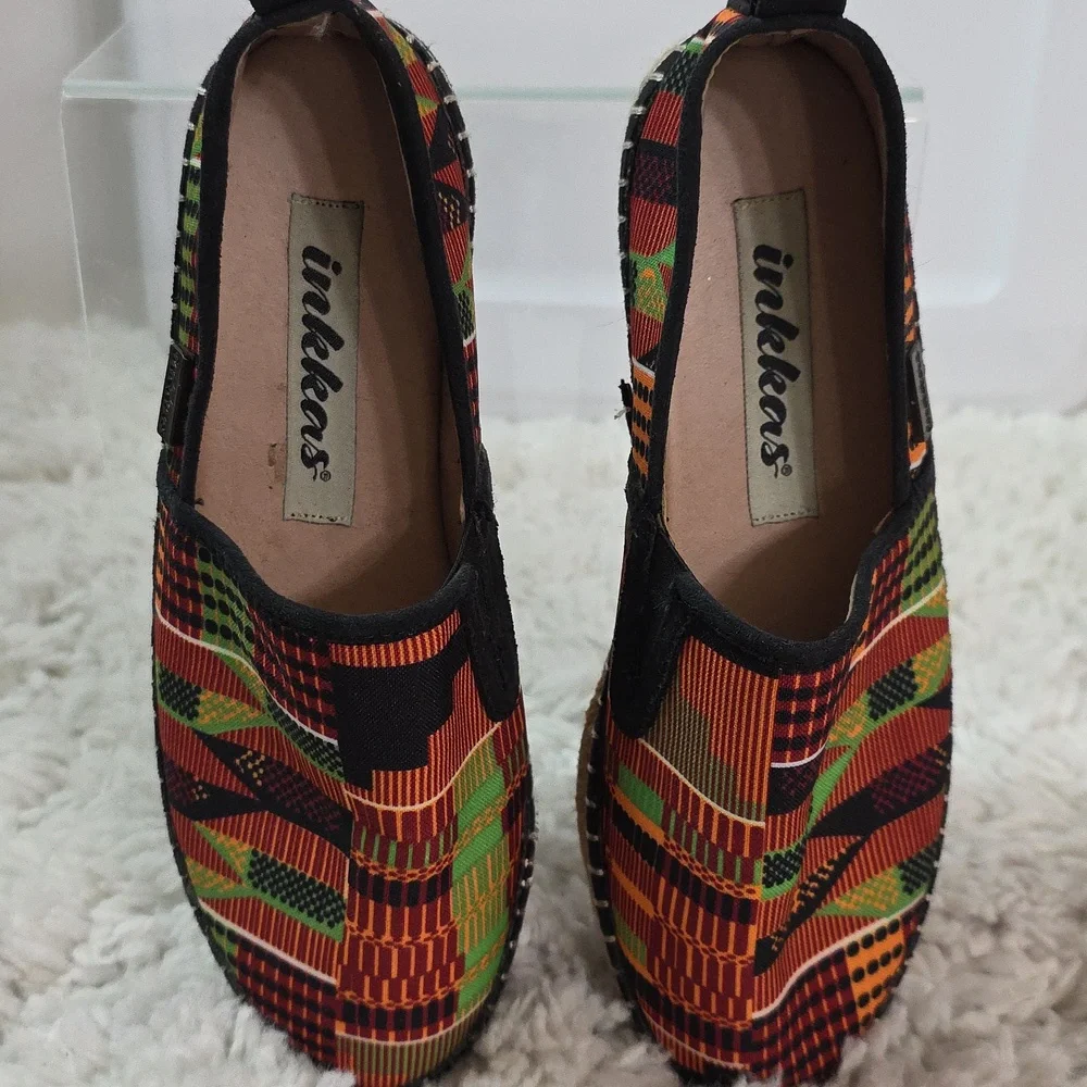 Inkkas Multicolor Espadrille Slip-Ons